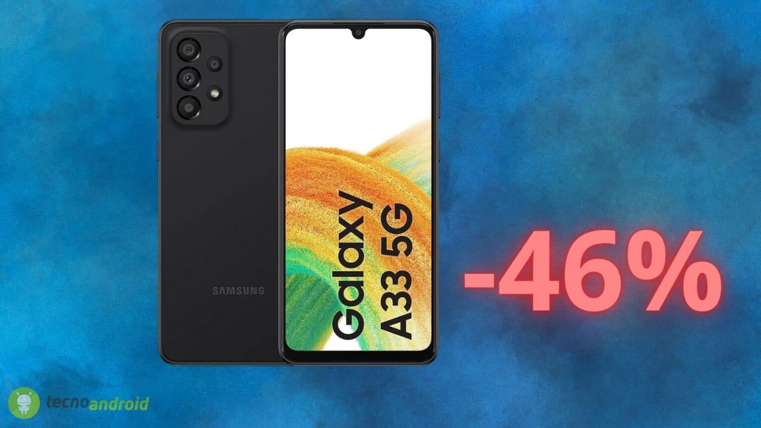 Samsung: lo smartphone ANDROID è scontato del 46% su Amazon