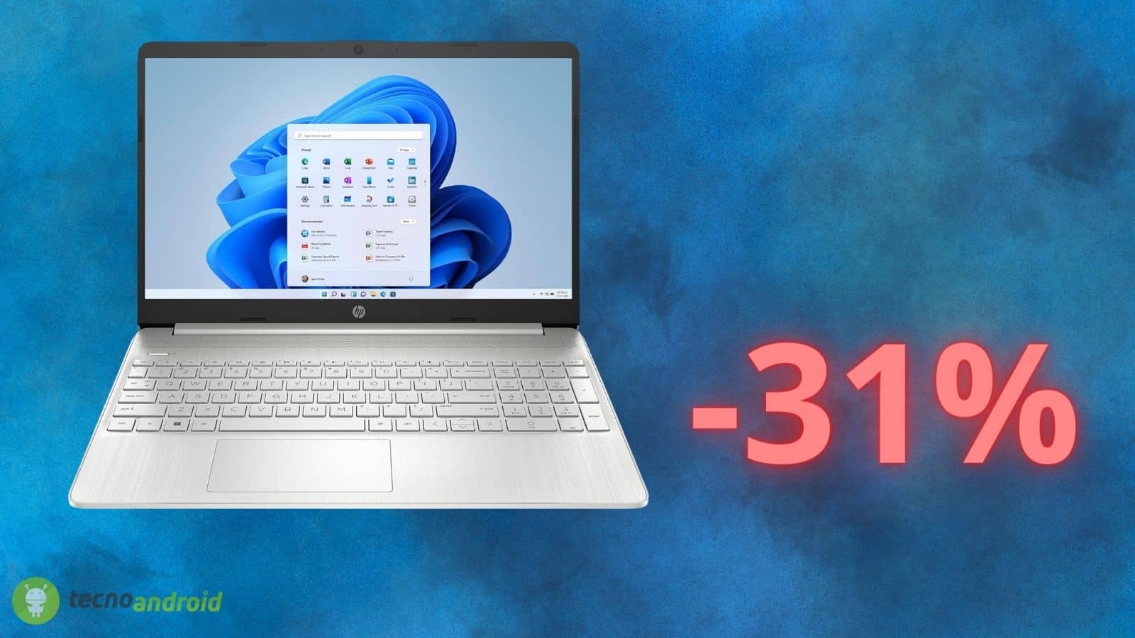 HP säljer allt på Amazon: en bärbar dator till en rabatt på 220 euro