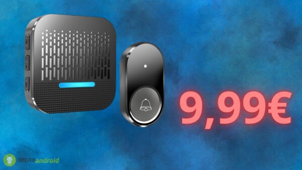 Campanello senza fili a 9€: risparmio SHOCK su Amazon