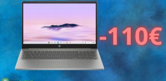 Notebook HP scontato di 110€ su AMAZON: da ACQUISTARE subito