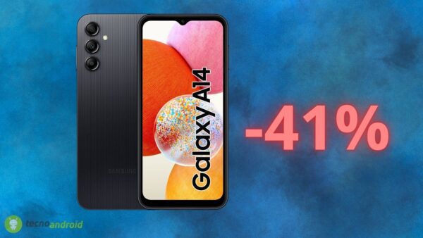 Smartphone SAMSUNG scontato del 41% su Amazon: da acquistare SUBITO