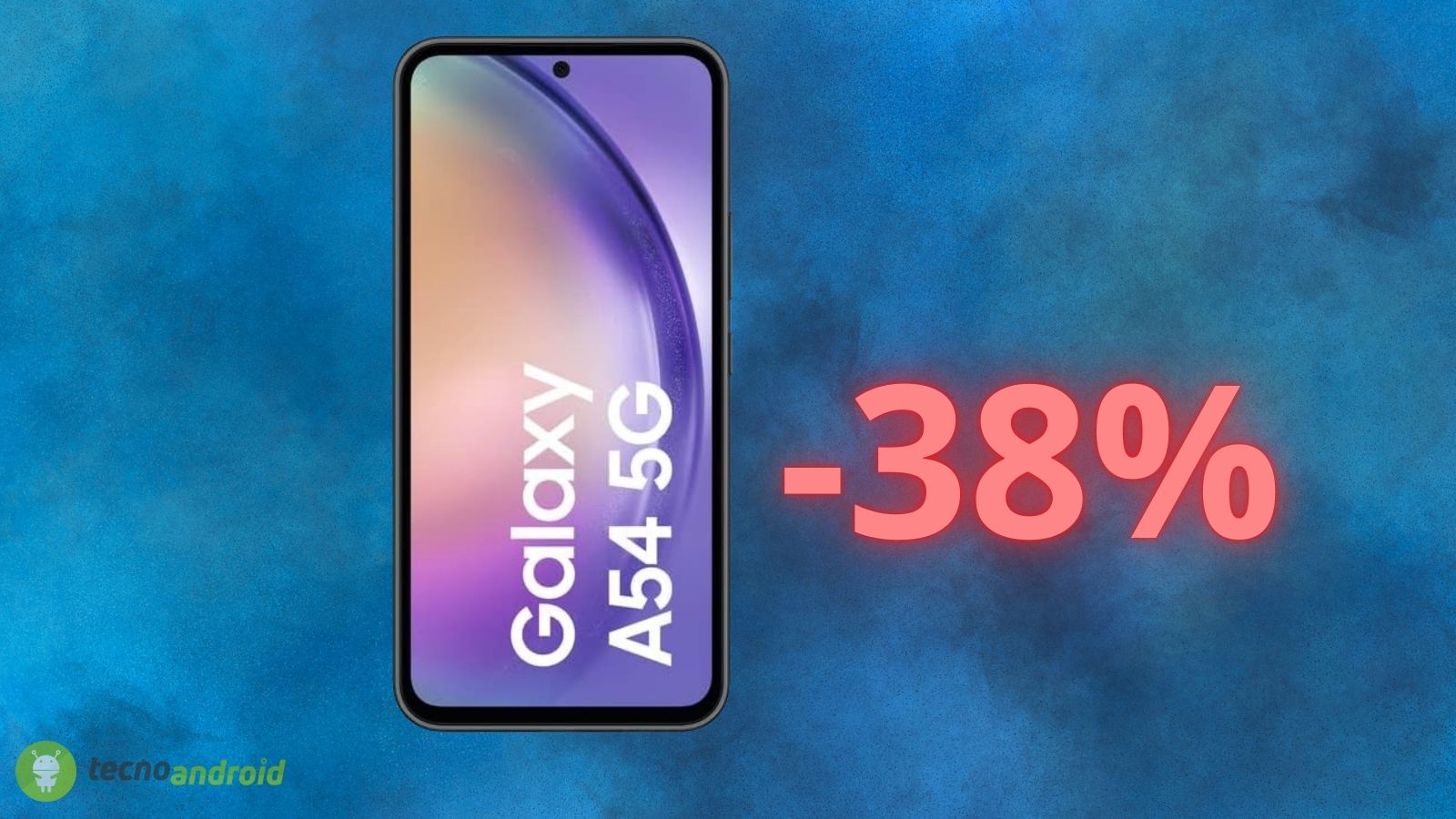 Samsung Galaxy A54: sconto folle del 38% disponibile su AMAZON