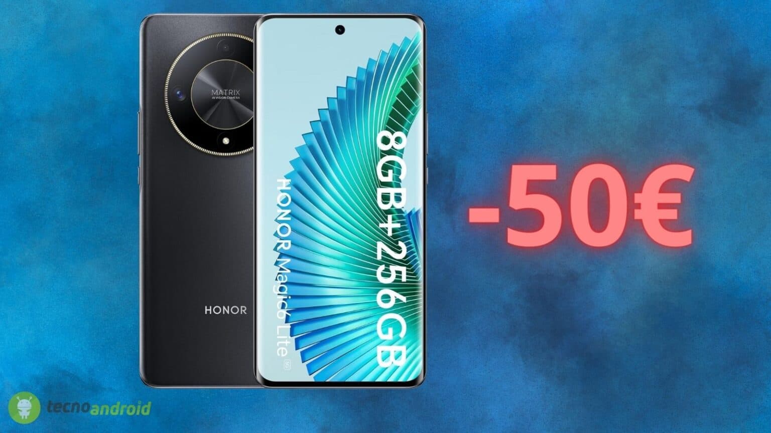 Honor Magic 6 Lite: offerta di 50€ e PREZZO assurdo solo oggi