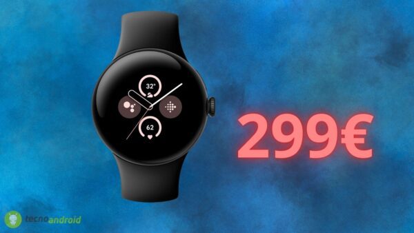 Google Pixel Watch 2: OFFERTA folle attiva su AMAZON