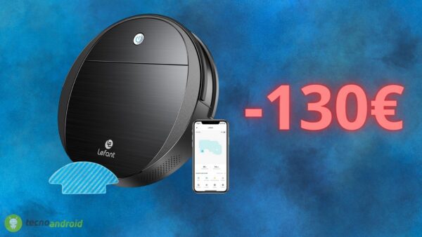 Robot aspirapolvere con sconto di 130€: l'OFFERTA FOLLE di Amazon