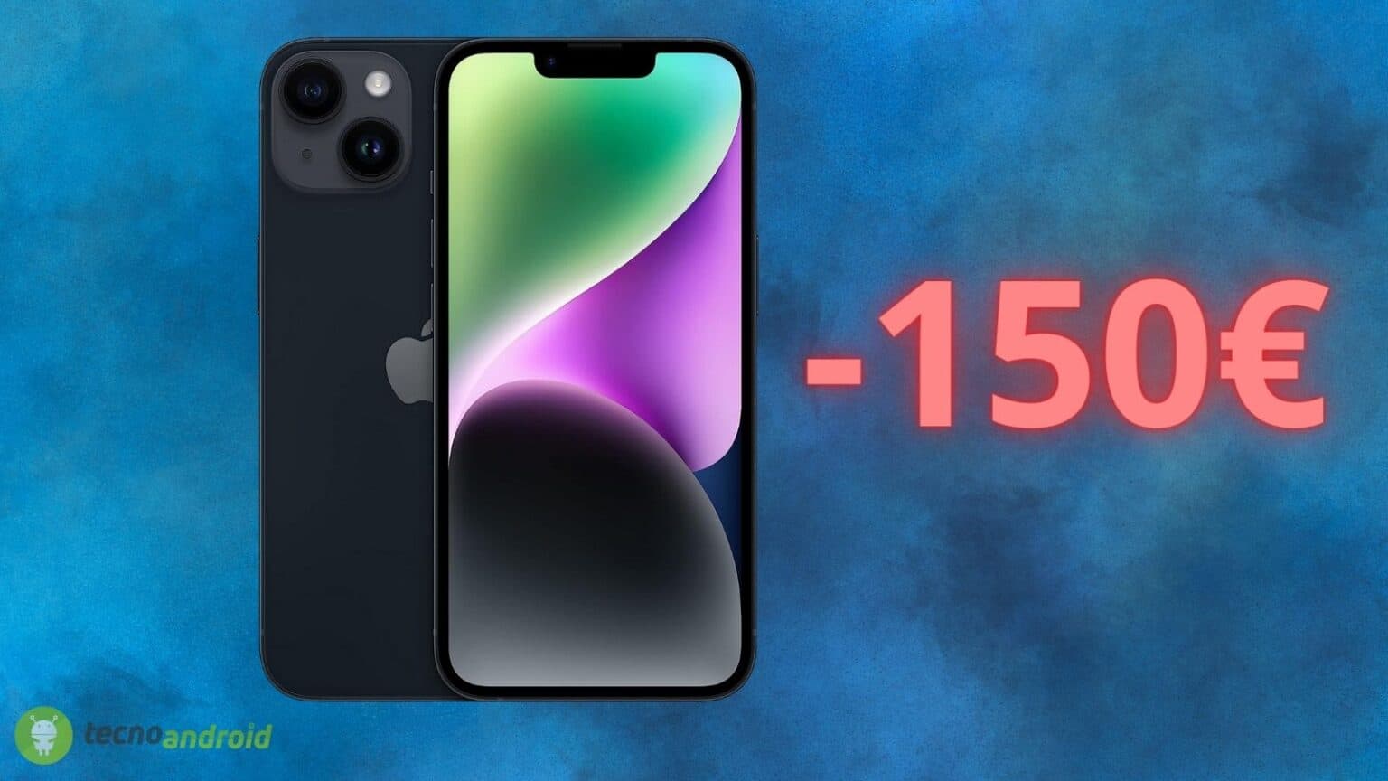 Apple iPhone 14: PREZZO ridicolo e risparmio assicurato su Amazon (-150€)