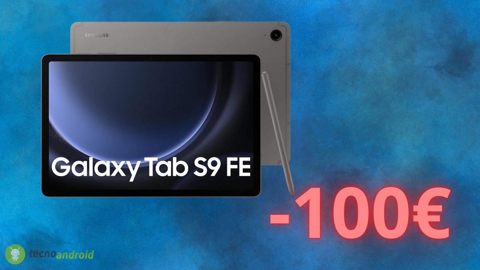 Samsung Galaxy Tab S9 FE: tablet scontato di 102€ su AMAZON