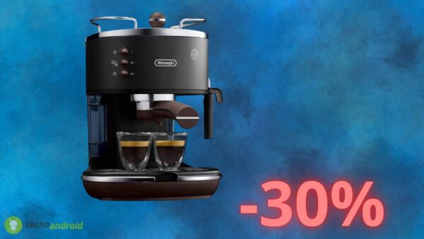 Macchina da caffè DE'LONGHI: sconto del 30% valido per poco