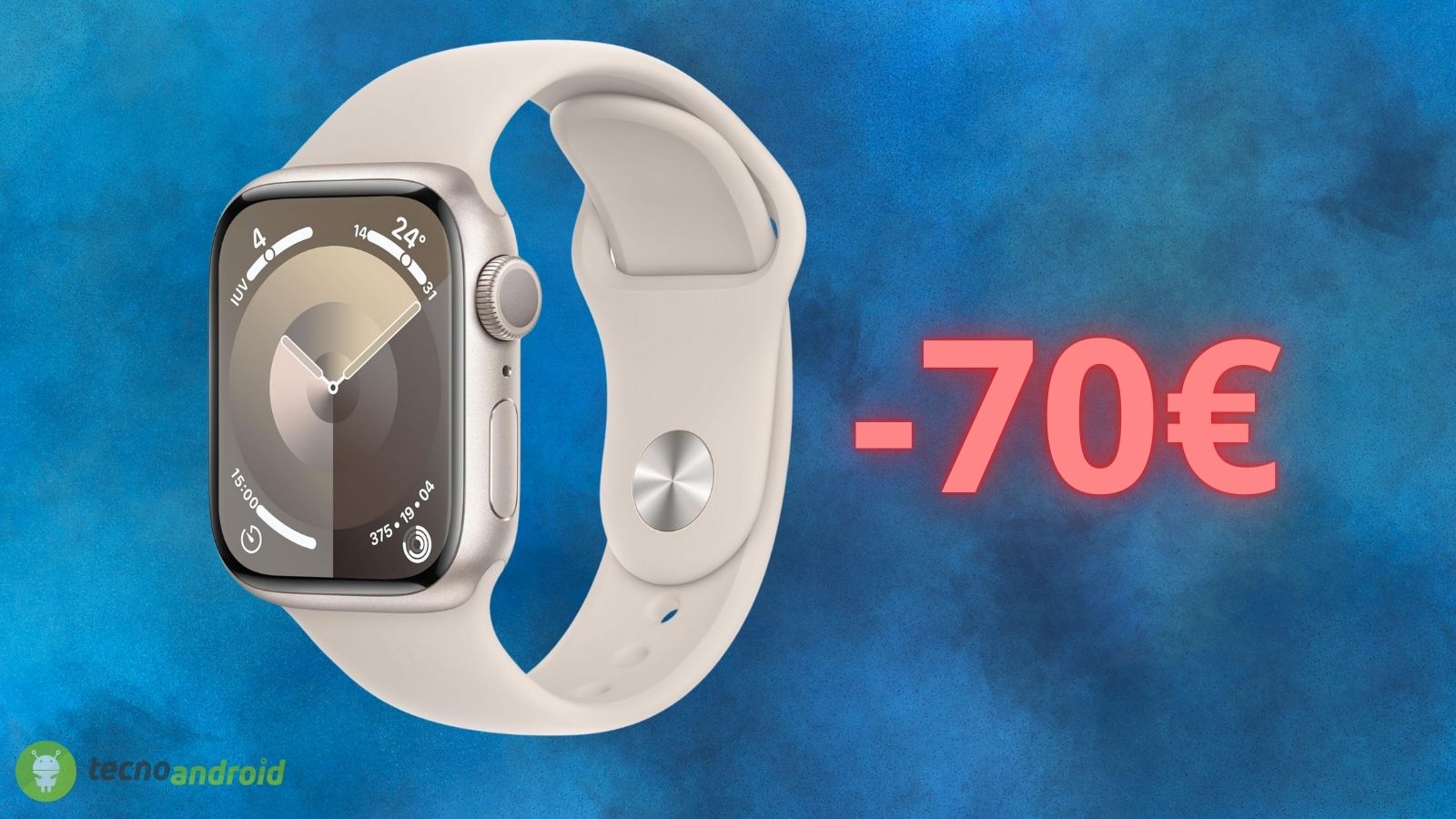 Apple Watch Series 9, offerta con 70€ in meno su AMAZON
