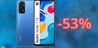 Xiaomi Redmi Note 11S: oggi costa solo 139€ su AMAZON (-53%)