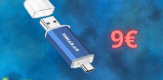 Chiavetta USB da 128GB in OFFERTA a 9€: correte su Amazon ad acquistarla