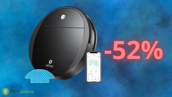 Robot aspirapolvere QUASI GRATIS su Amazon: sconto del 52%