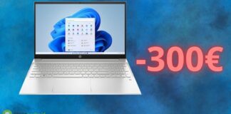 Notebook HP: errore di prezzo Amazon (-300€)