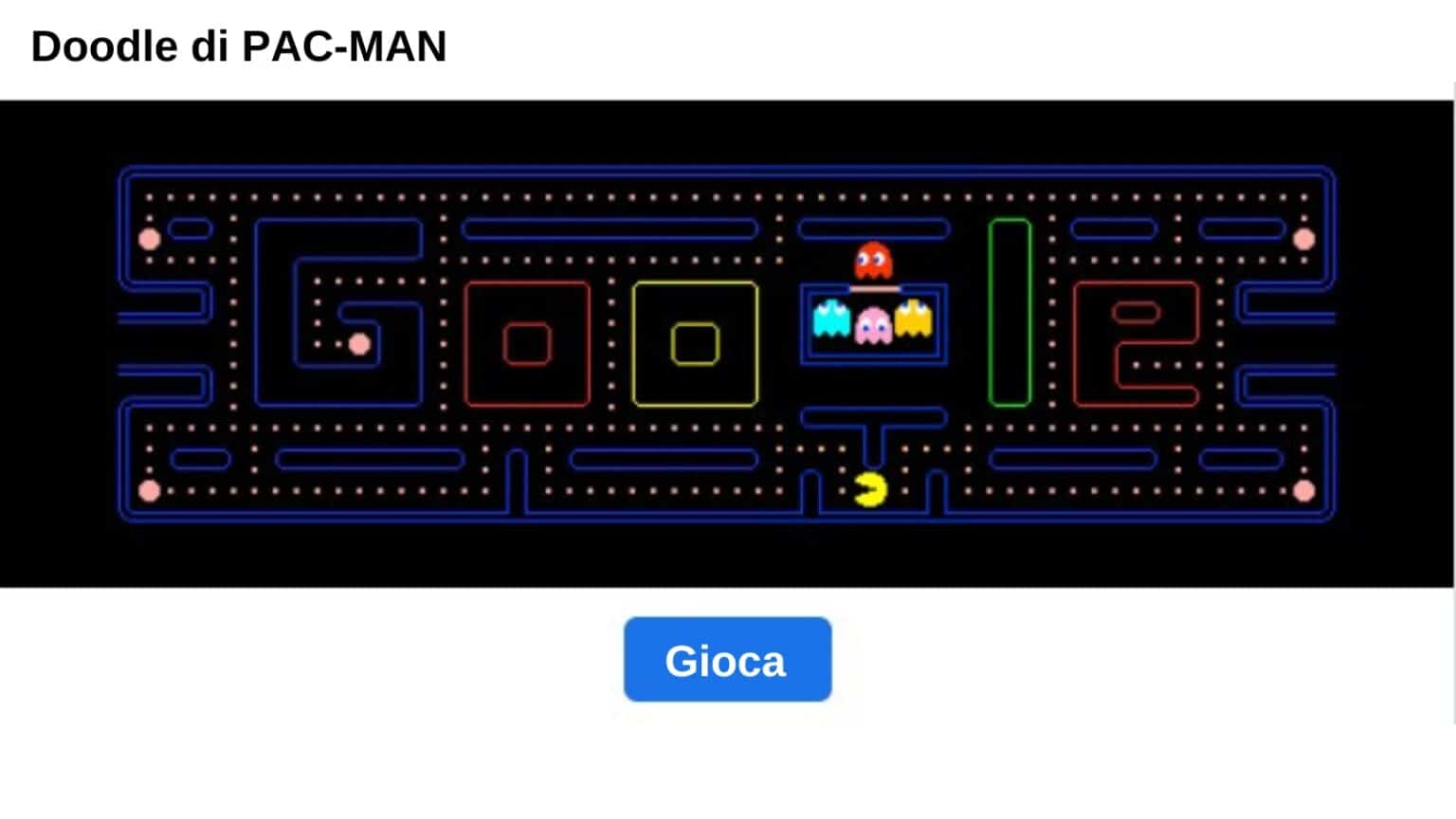 Google, ecco tre titoli di altri tempi presenti nel browser