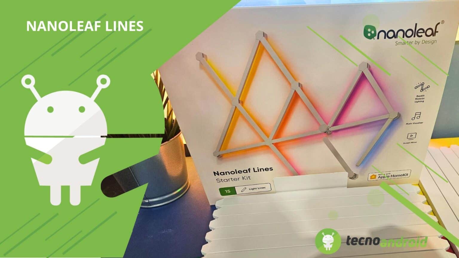 Recensione Nanoleaf Lines: le barre LED RGB diventano smart