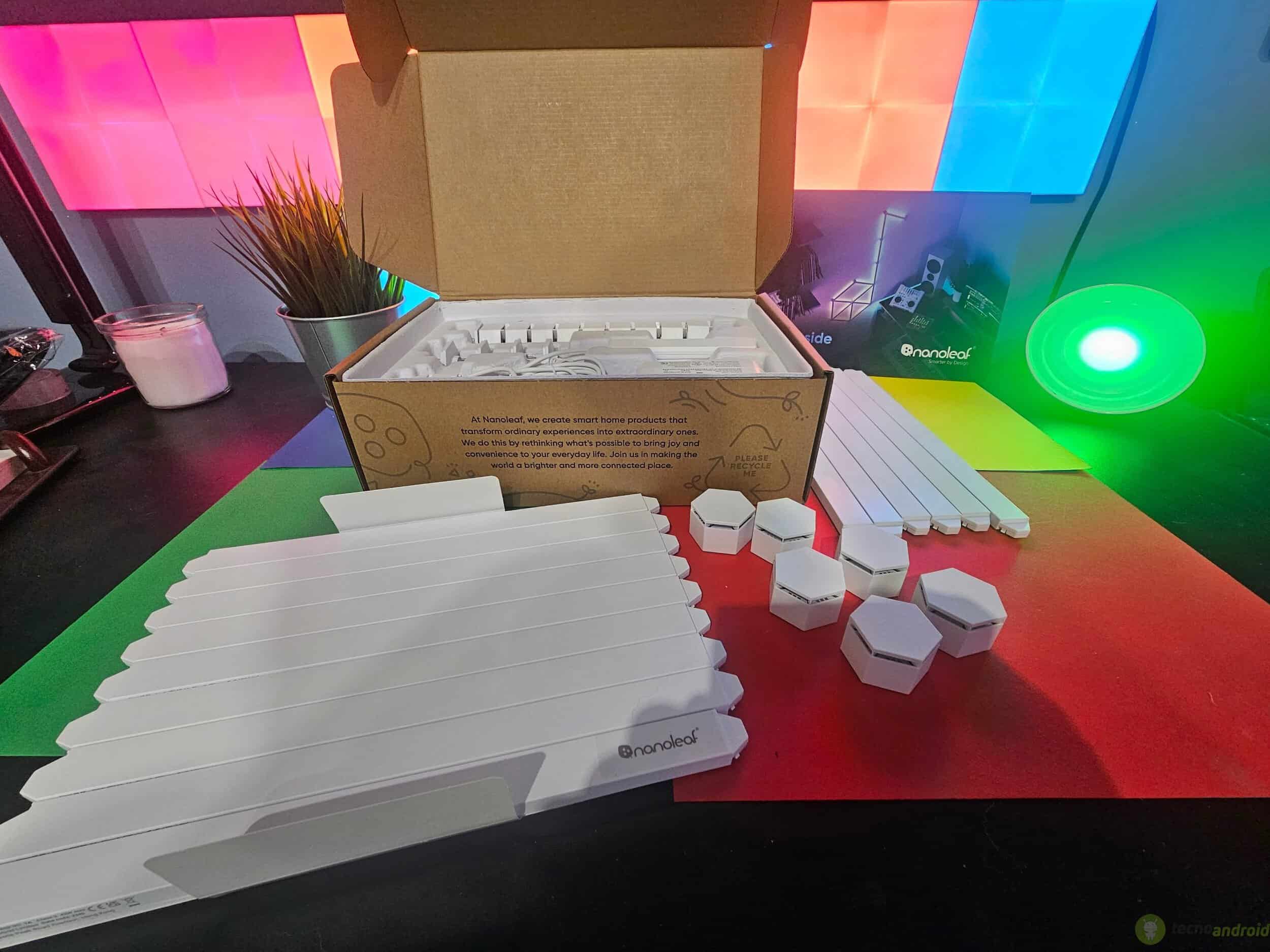 Recensione Nanoleaf Lines: le barre LED RGB diventano smart