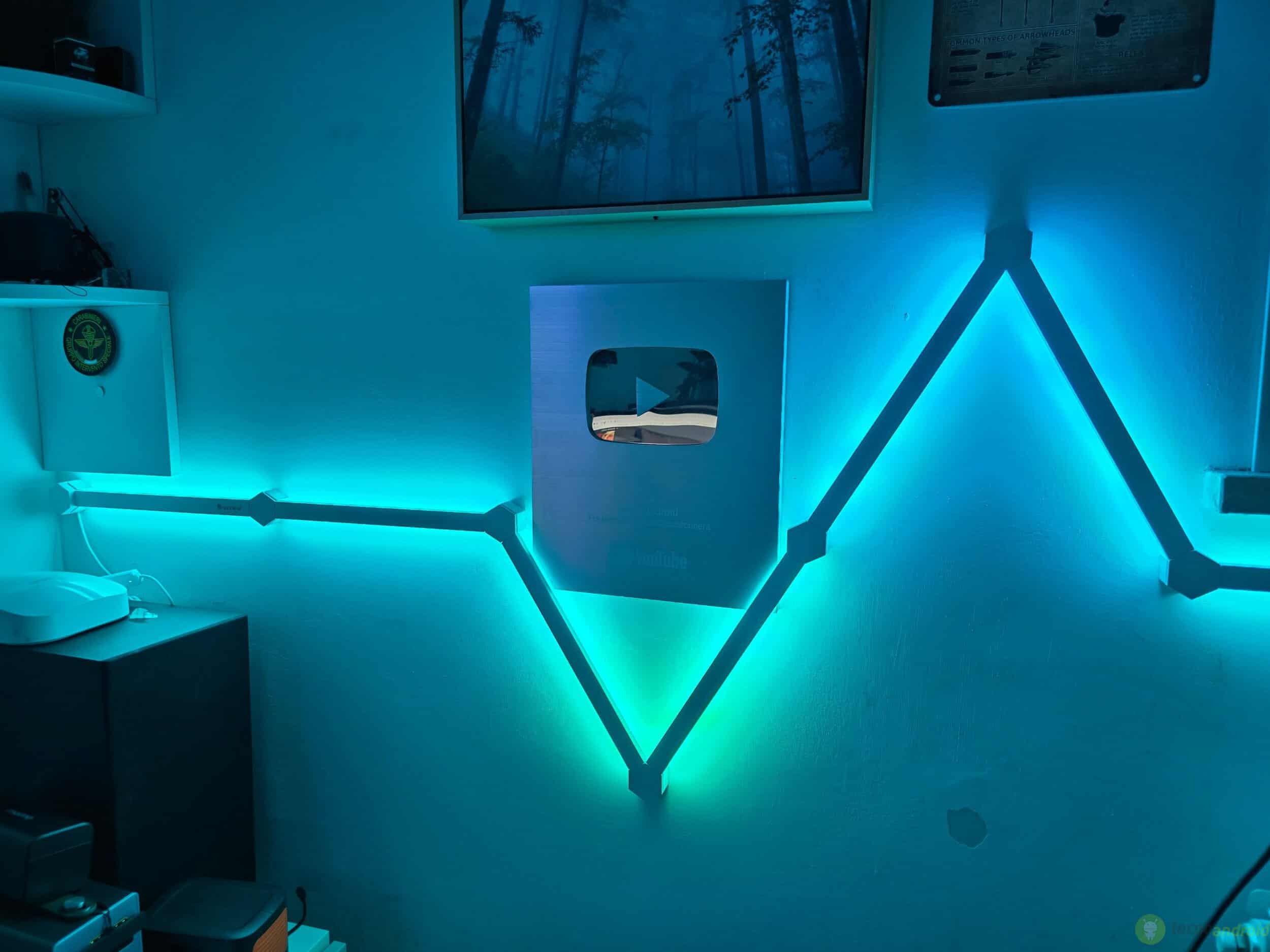 Recensione Nanoleaf Lines: le barre LED RGB diventano smart