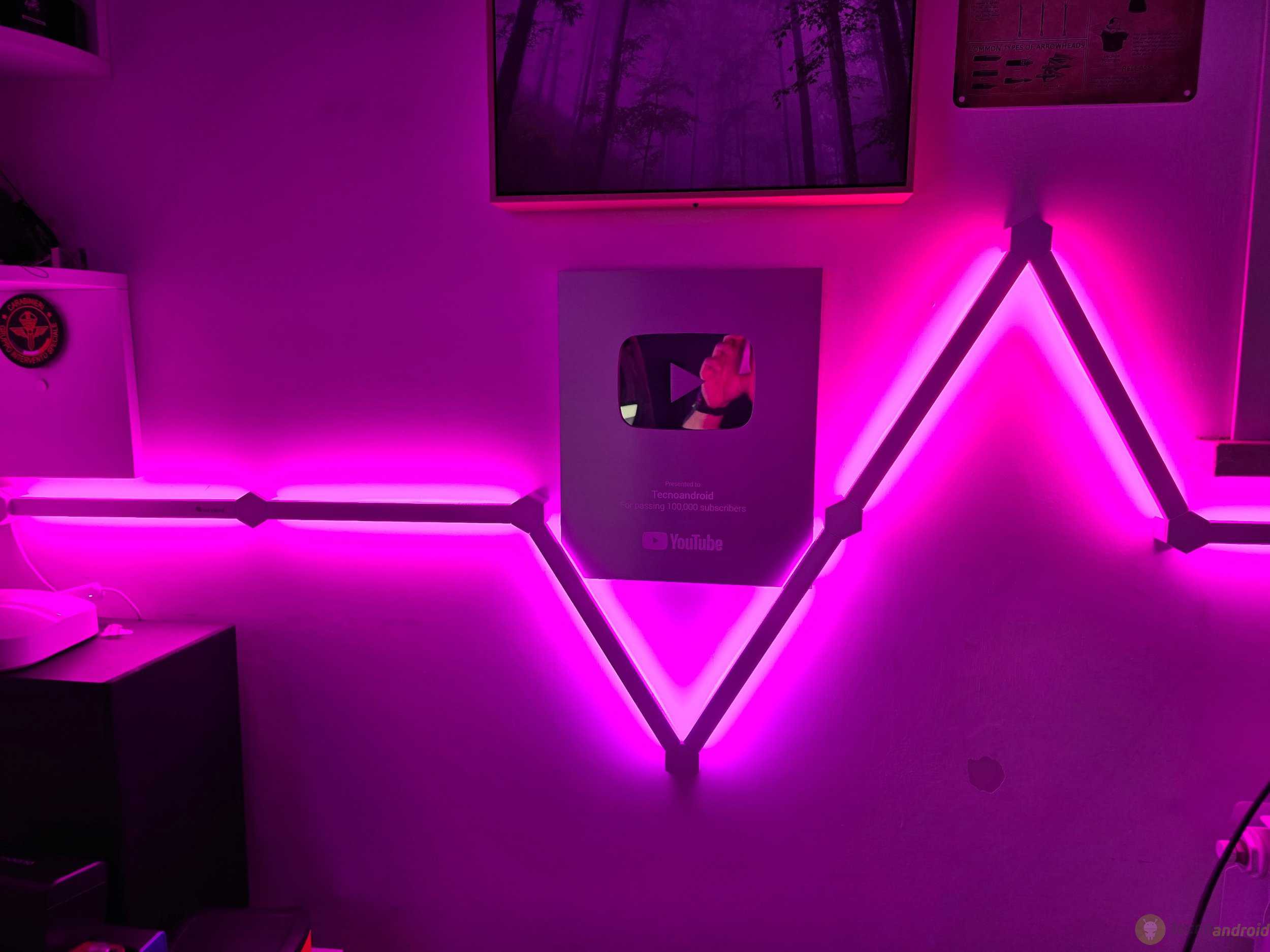 Recensione Nanoleaf Lines: le barre LED RGB diventano smart