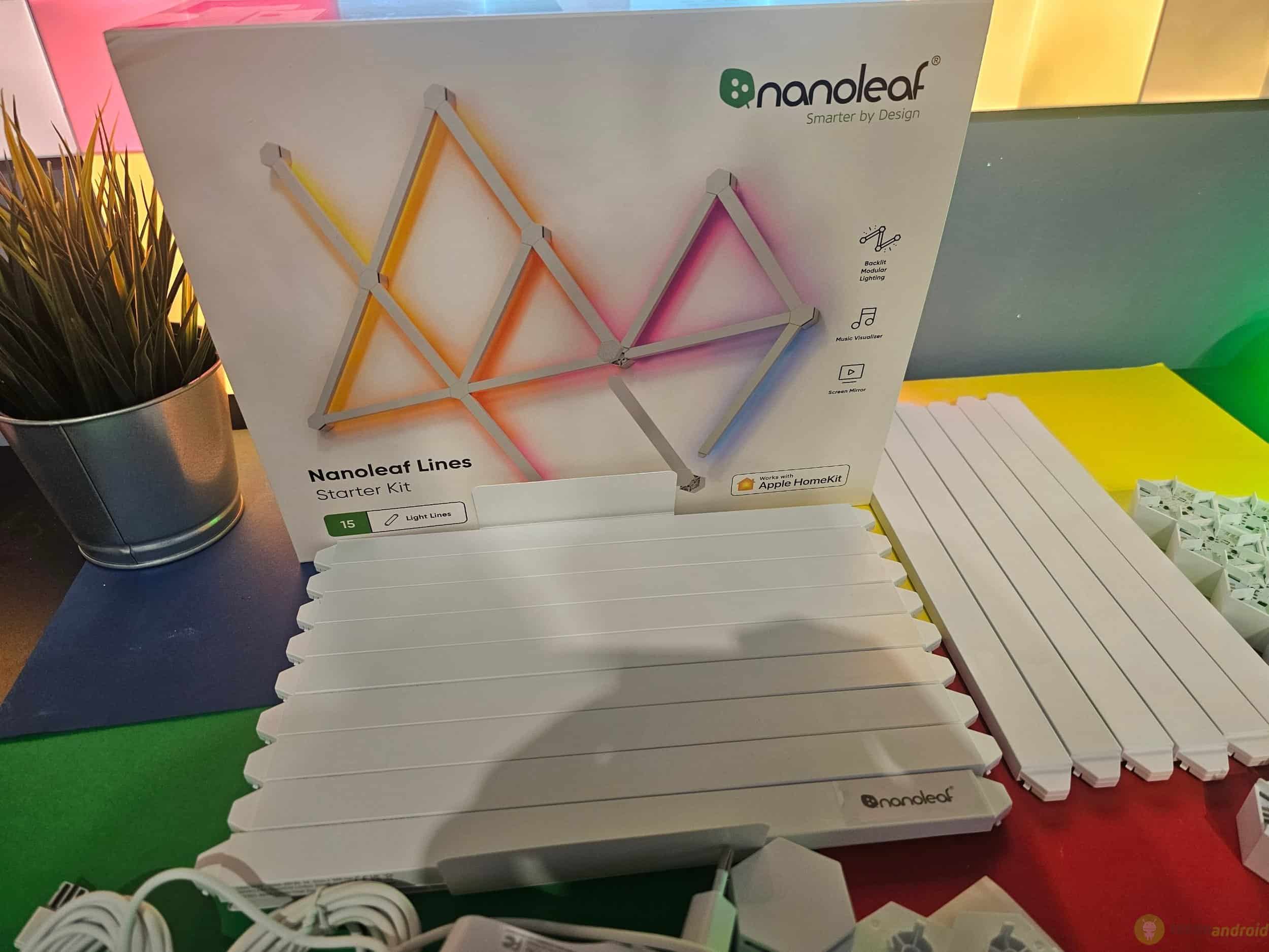 Recensione Nanoleaf Lines: le barre LED RGB diventano smart