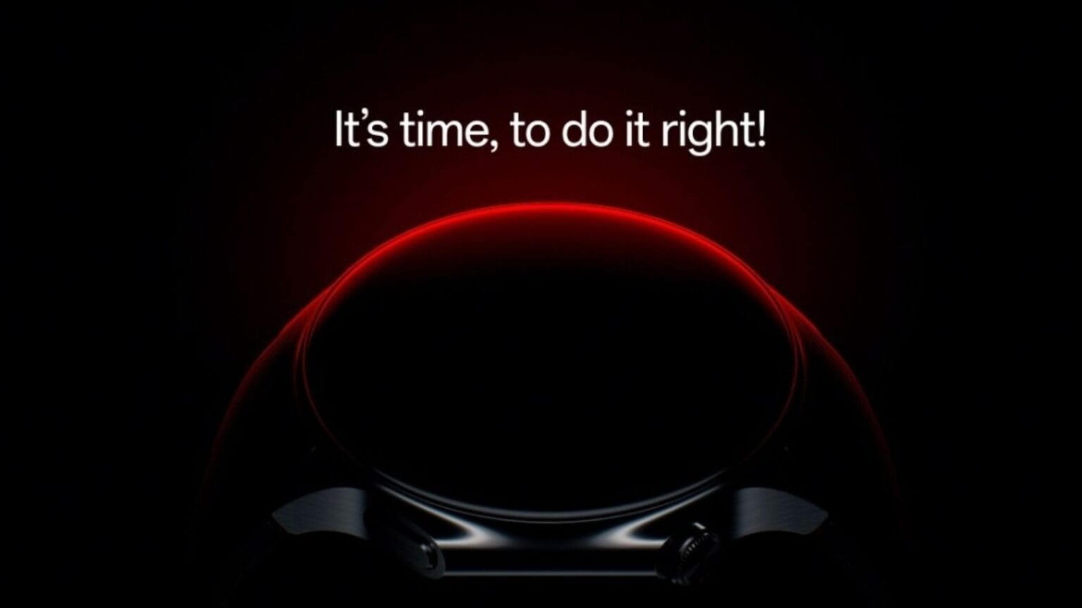 OnePlus watch 2 teaser