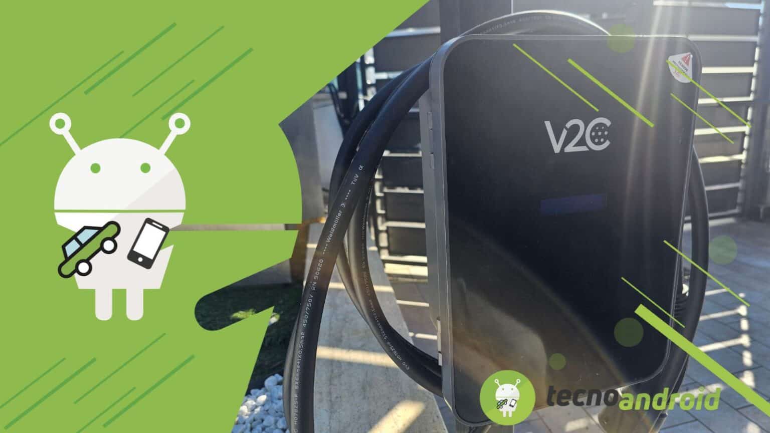 Trydan V2C, un'e-charger per AUTO che controlla anche il consumo di casa