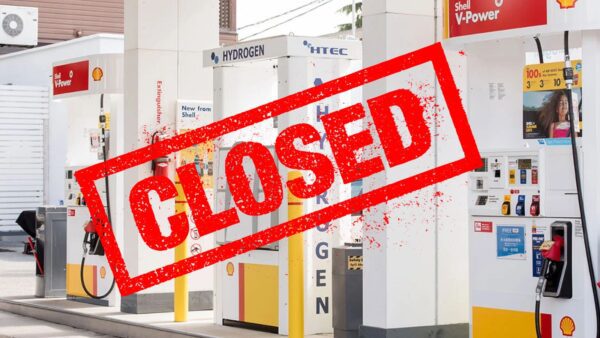 Shell ha chiuso tutte le stazioni di rifornimento a idrogeno in California
