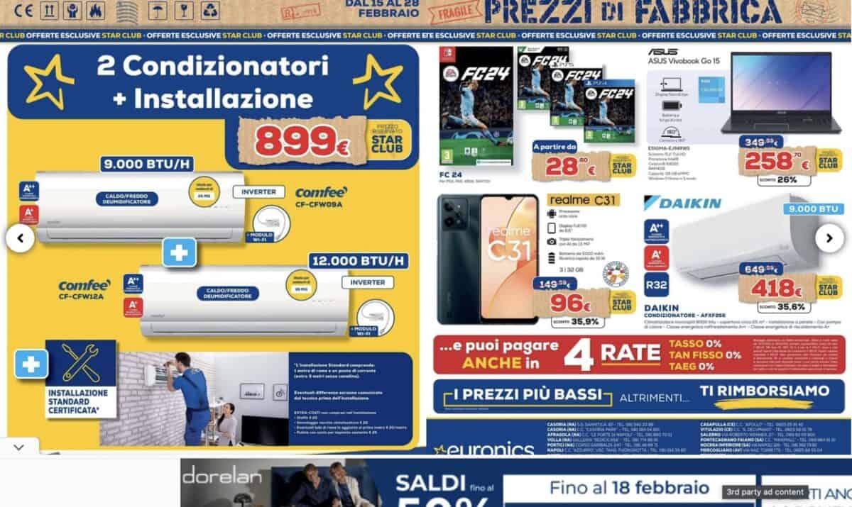 Euronics - funzionalità Euronics - funzionalità