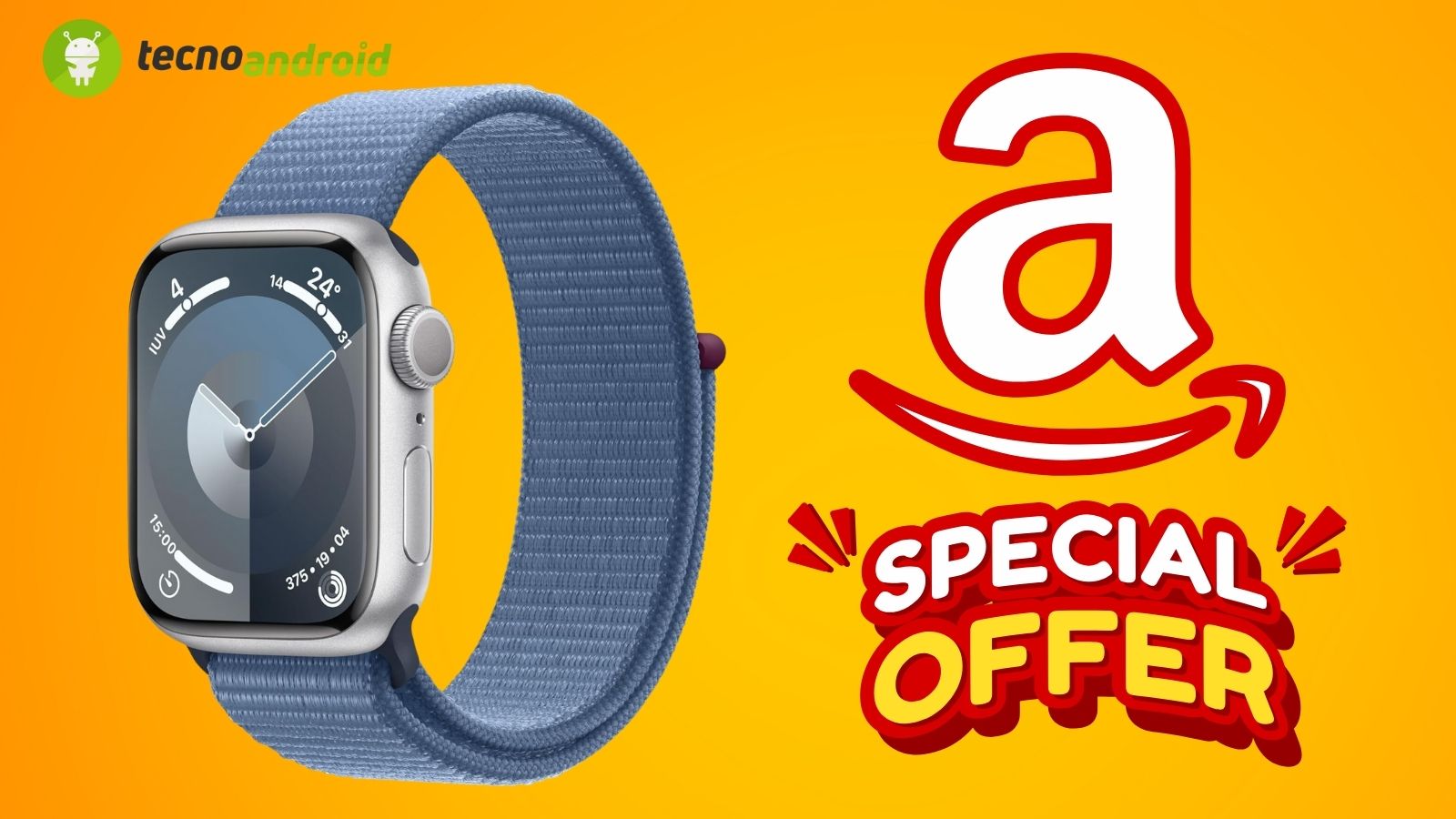 FOLLE: Apple Watch Series 9 in OFFERTA a TEMPO LIMITATO