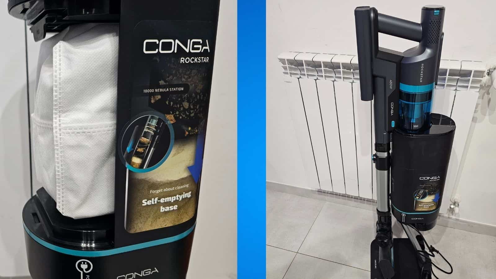 pulizia - funzionalità Conga Stazione Nebula RockStar 10000 Pulizia