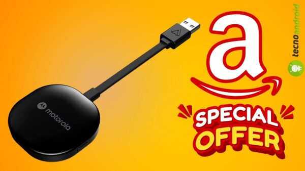 Adattatore wireless per Android Auto con RIBASSO di 20€ su Amazon