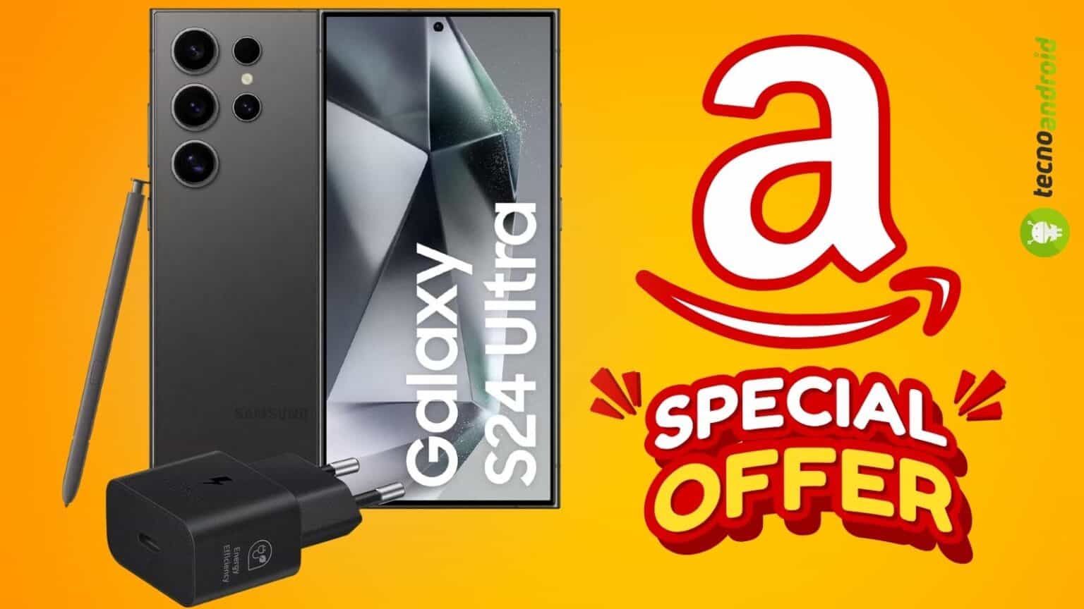 Samsung Galaxy S24 Ultra: acquistalo a rate con tasso zero su Amazon