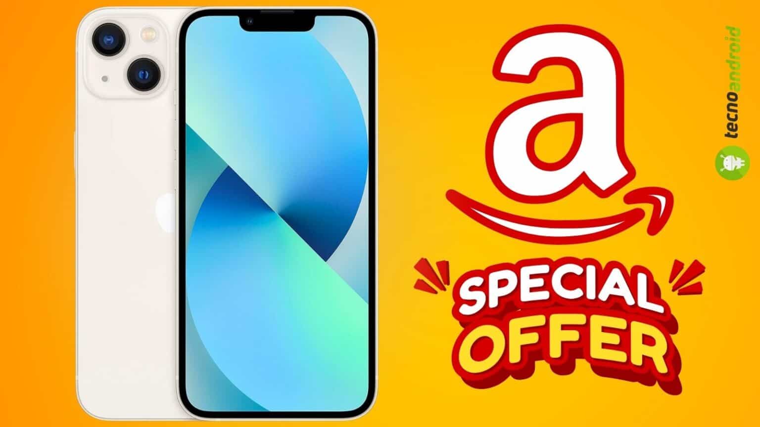 Apple iPhone 13 Ricondizionato ad un PREZZO da URLO su Amazon