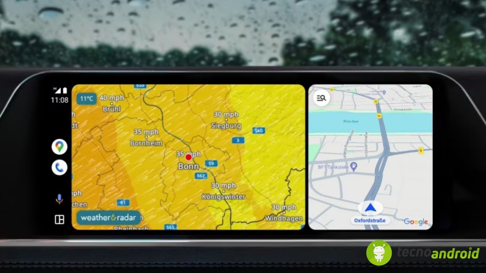 Meteo e Radar su Android Auto: un aggiornamento rivoluzionario