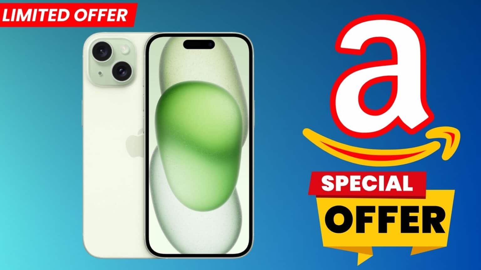 iPhone 15 in Offerta Pazza su Amazon: RISPARMI 150 EURO