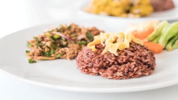 carne coltivata in chicchi di riso