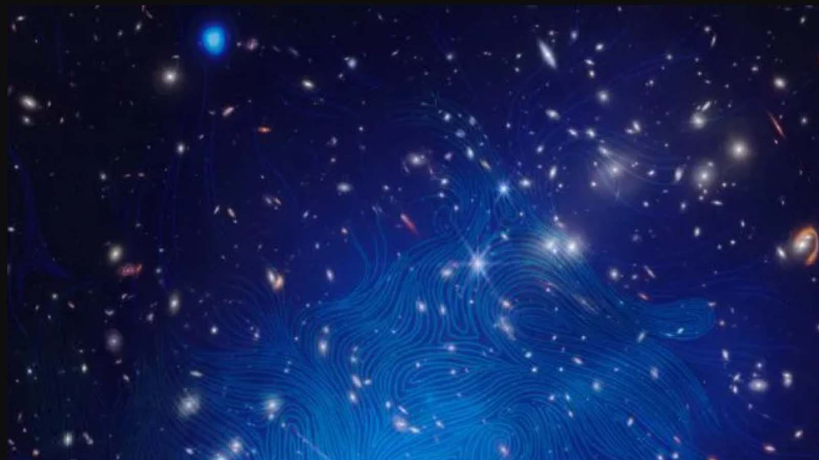 La mappatura dei campi magnetici negli ammassi di galassie