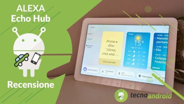 Recensione Amazon Echo Hub - un completo hub domotico