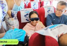 Occhiali AR in volo per intrattenere i passeggeri: accade in Cina
