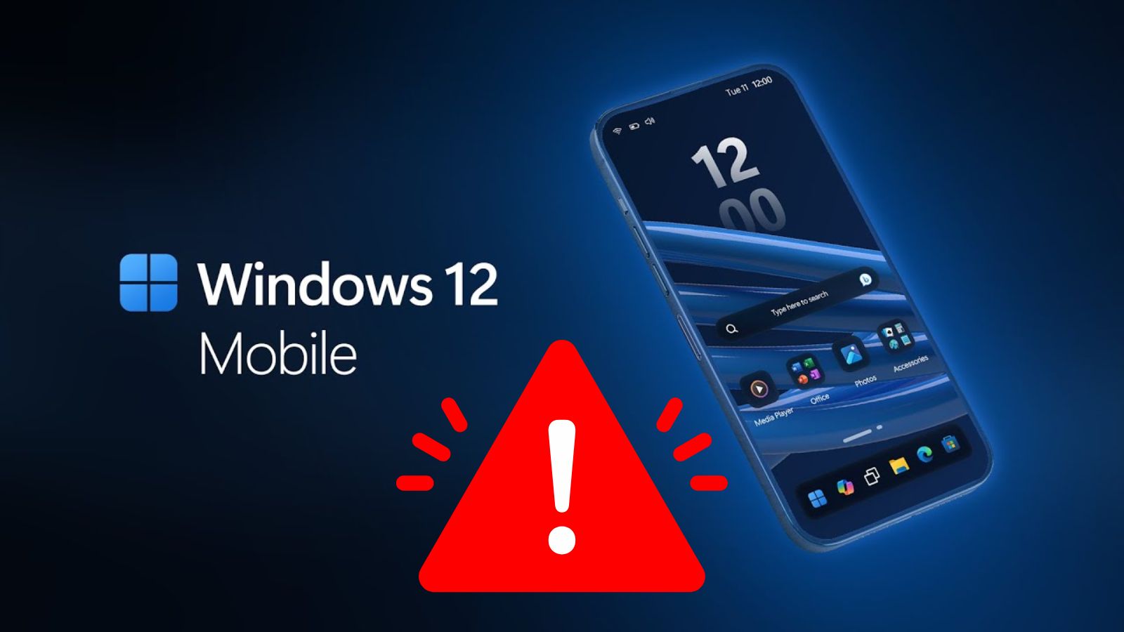Windows 12 Mobile: aggiornamento sensazionale che non esiste 