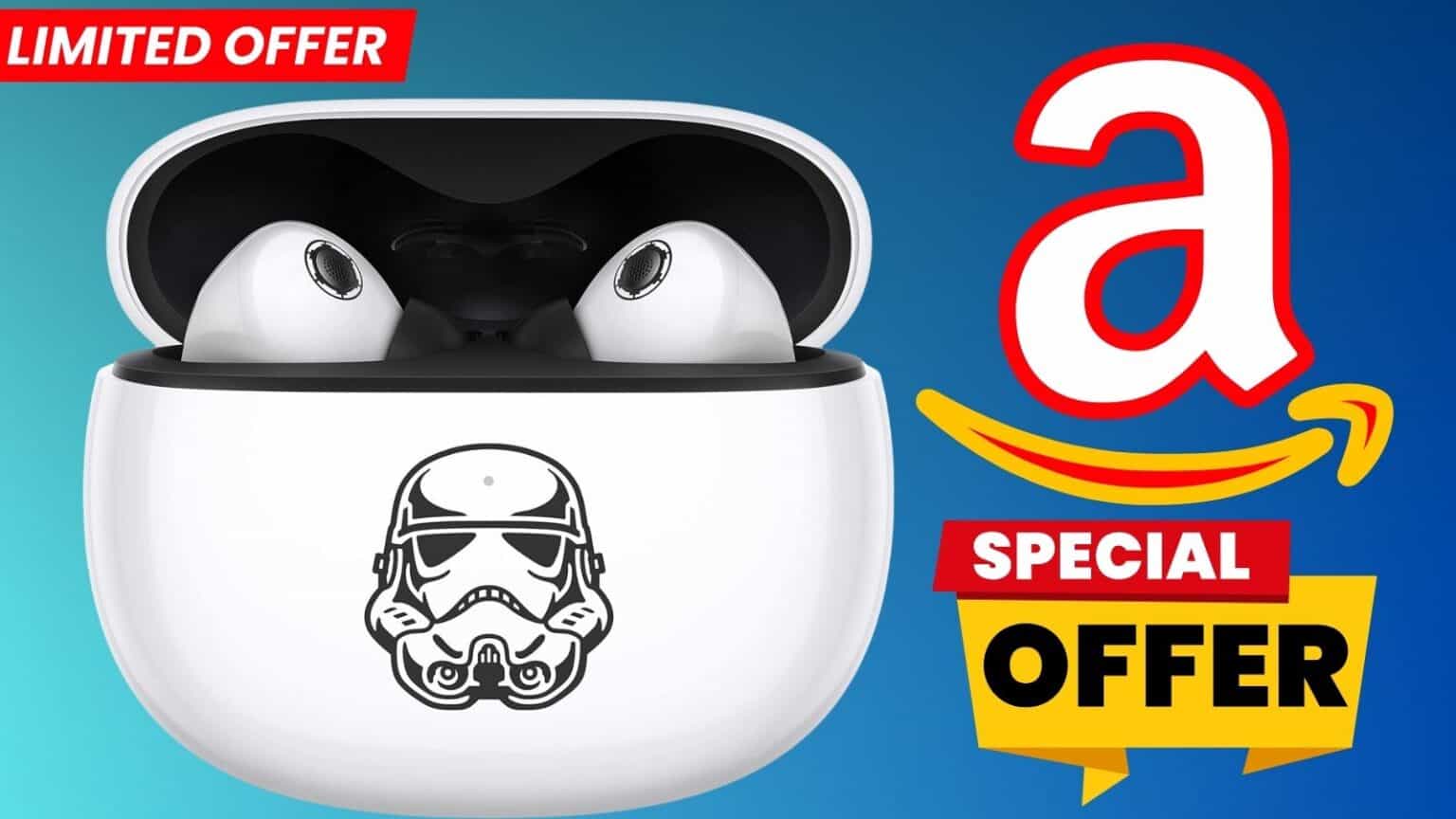 Auricolari Xiaomi Buds 3 Star Wars Edition in sconto STELLARE su Amazon