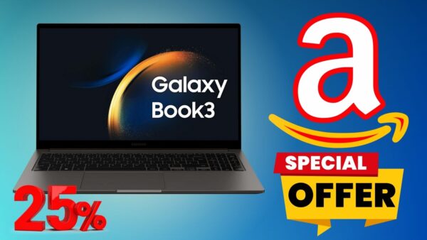 Amazon FOLLE: Laptop Samsung Galaxy in MEGA OFFERTA