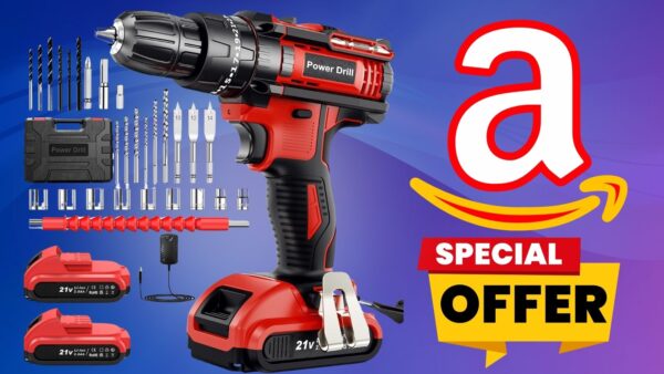Promo Amazon: ricevi un super SCONTO del 40% sul Trapano Avvitatore