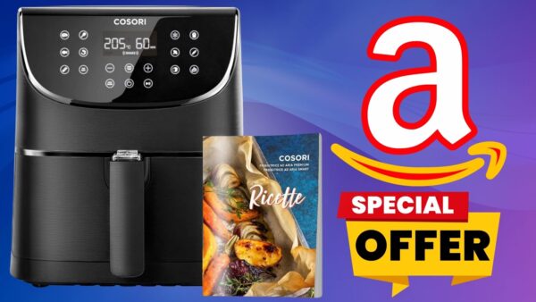Friggitrice ad Aria ad un PREZZO da URLO su Amazon: scopri lo sconto
