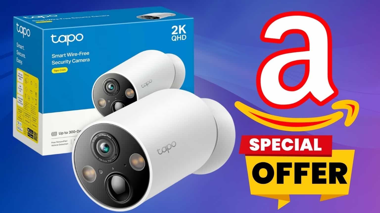 Amazon: Telecamera con WiFi da Esterno ad un PREZZO INCREDIBILE