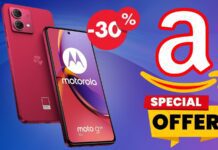 Amazon PAZZO: smartphone Motorola moto g84 SCONTATO del 30%