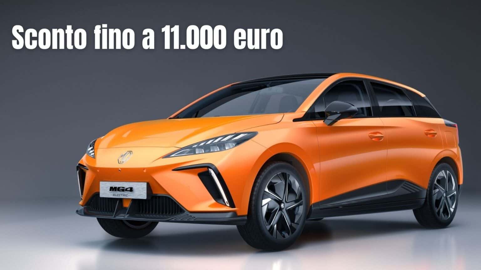 MG offre Incentivi sul modello MG3: fino a 11.000 euro di sconto