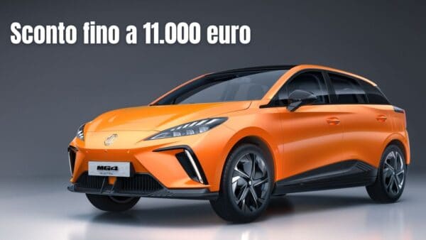 MG offre Incentivi sul modello MG3: fino a 11.000 euro di sconto