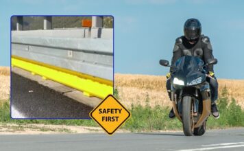 Arriva il nuovo Guardrail: terza banda gialla per salvare i motociclisti