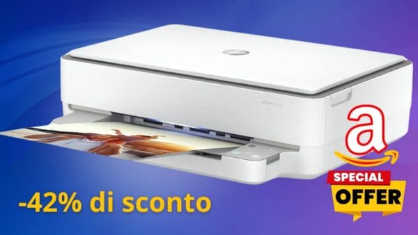 RISPARMIA 50€ sulla Stampante HP ENVY con la PROMO Amazon
