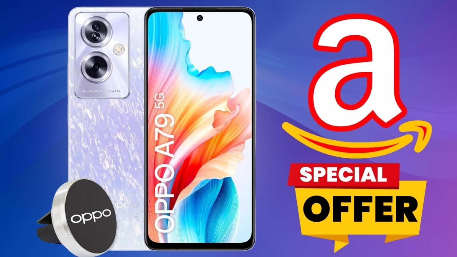 OPPO A79 5G in OFFERTA PAZZESCA su Amazon al 29% di SCONTO